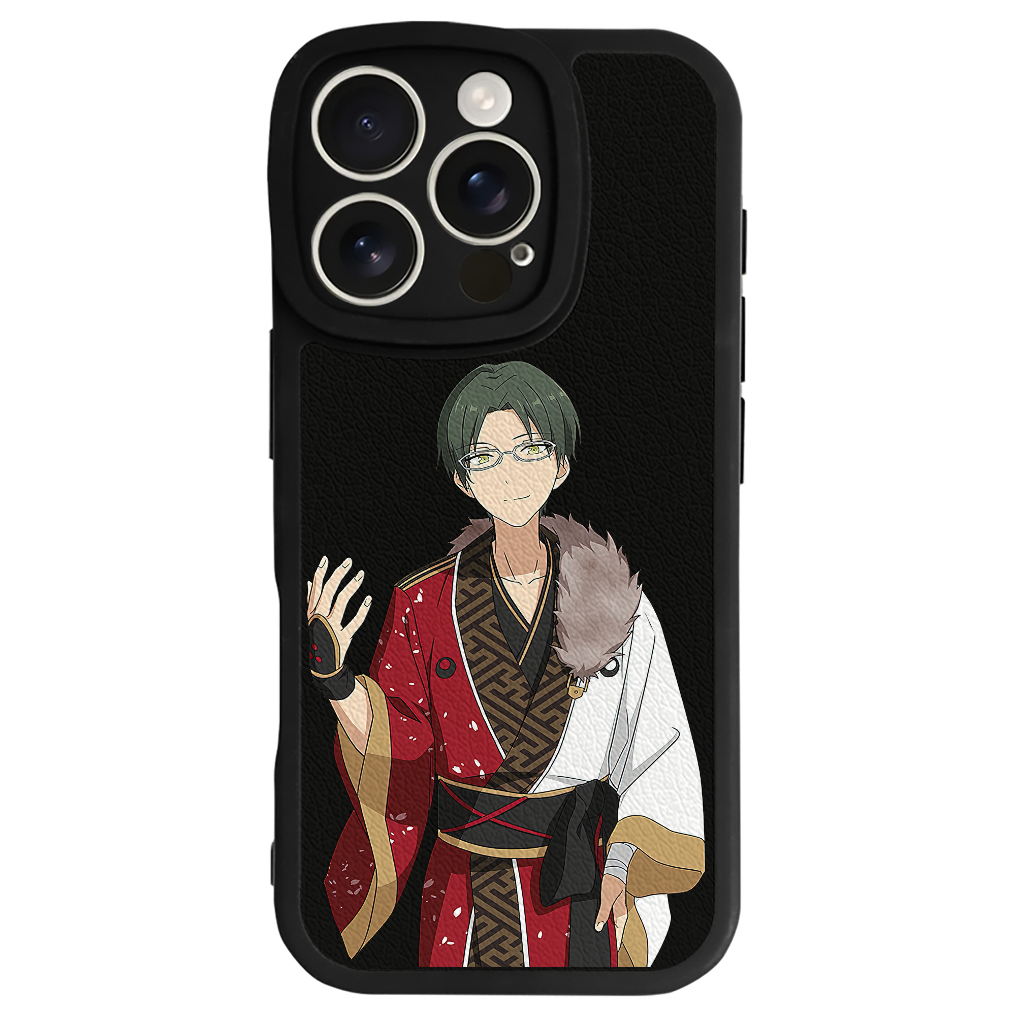 （画像用） あんさんぶるスターズ! Ensemble Stars 【iPhone 16シリーズ対応】シリコンスマホケース（レザー調） 材質：シリコン